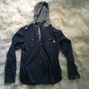Buffalo cotton hoody top shirt